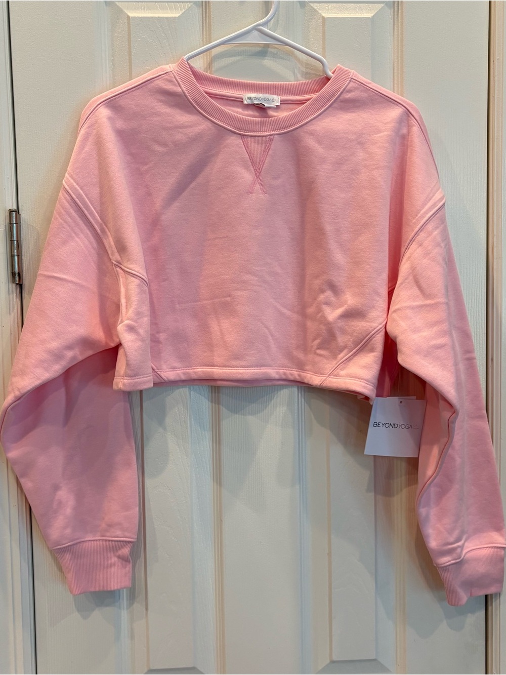 Beyond Yoga LuxeFleece™ Cropped Sweatshirt - Picture 6 of 6